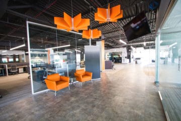 5 Osram Continental office build out renovation interior corporate lighting